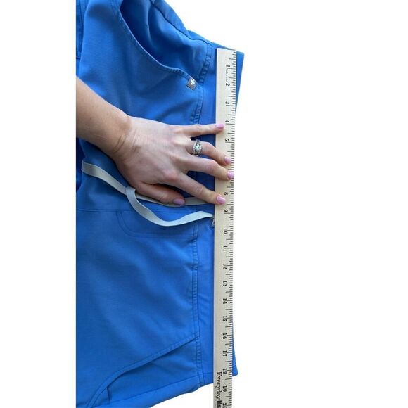 FIGS Zamora Joggers Size L Tall Blue - Picture 6 of 6